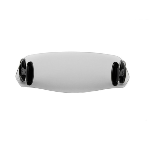 Puig Adjustable Clip On Screen Extender 100 x 277mm Light Smoke